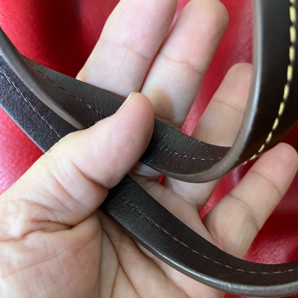 Dooney & Bourke EUC  Florentine Leather Large Zip Barlow - Picture 15 of 15